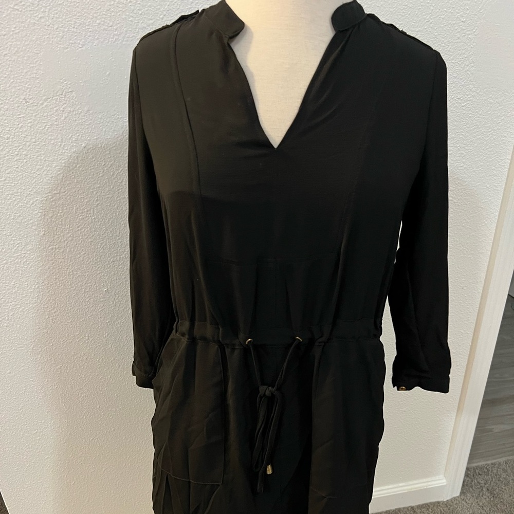 black dress